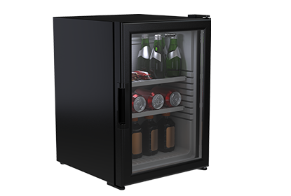 how does a peltier minibar cool