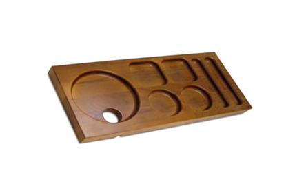 Wooden Welcome Tray 20 x 45 cm