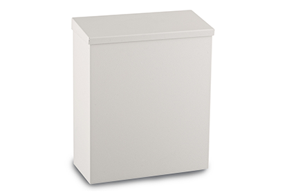 Stainless Steel Wall Mounted Trash Bins (with Lid)